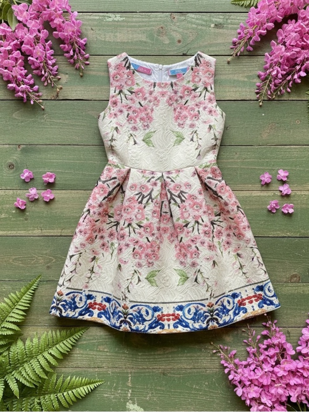 Minty Gogo party dress
